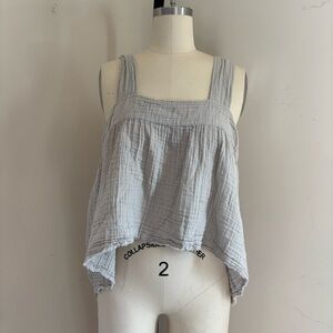 Light Gray Women's Sleeveless Tank Top